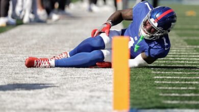 Malik Nations, Aaron Rodgers y una lesión notable en el lanzamiento de MetLife desde 2020