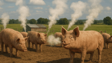 ¿El tocino, el hot dog, el cerdo picado y el jamón no son buenos para el cambio climático tampoco?