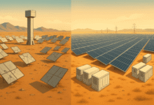 Ivanpah y Heliogen: Lecciones de energía solar concentrada