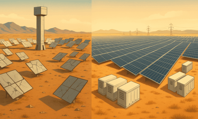 Ivanpah y Heliogen: Lecciones de energía solar concentrada