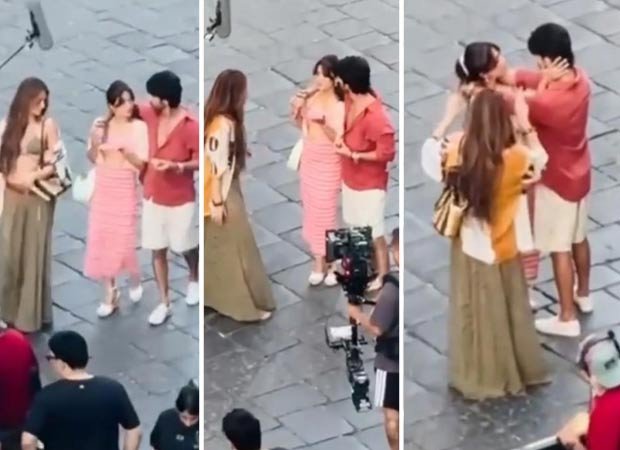 Las imágenes filtradas de Cocktail 2 da una idea de Shahid Kapoor, Worms Sanon y Rashmika Mandana en la calle: Bollywood News