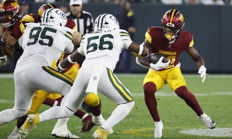 Jacory Croskey-Merritt, Matthew Golden Match Fantasy Football Managers en Packers ‘Win