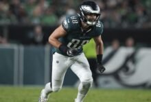 Dallas sale con la lesión en la rodilla por la revancha del Super Bowl de Eagles contra los jefes