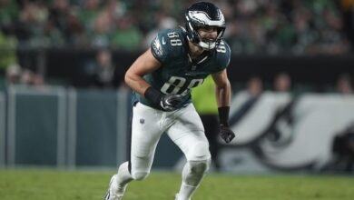 Dallas sale con la lesión en la rodilla por la revancha del Super Bowl de Eagles contra los jefes