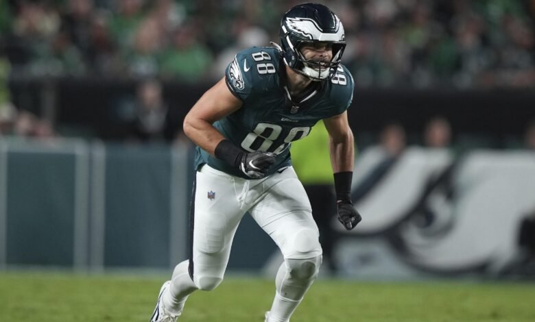 Dallas sale con la lesión en la rodilla por la revancha del Super Bowl de Eagles contra los jefes Dallas sale con la lesión en la rodilla por la revancha del Super Bowl de Eagles contra los jefes