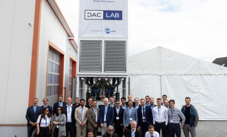 DACLAB dice que puede eliminar el CO2 usando menos electricidad que muchos competidores