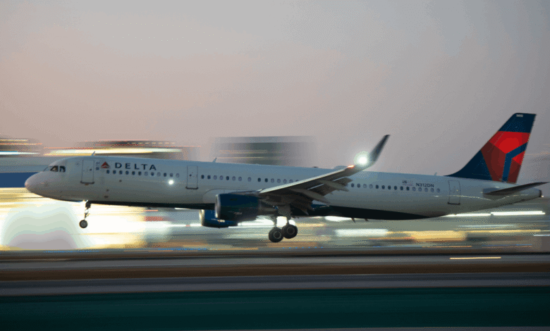 Delta tiene éxito en la primera actualización SAF en PDX.