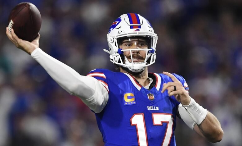 Josh Allen de Bills rompe el récord de la NFL de Patrick Mahomes más rápido a 300 TD de carrera