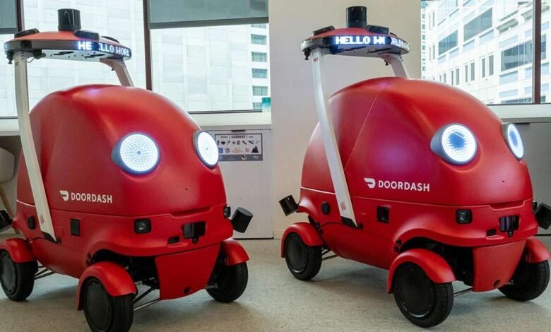 Doordash presenta el robot de entrega en el debut de hardware