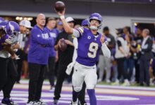 Los vikingos esperan que JJ McCarthy pueda practicar en capacidad limitada antes del juego de Browns