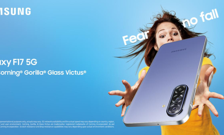 Samsung lanza Galaxy F17 5G con procesador Exynos y cámara trasera triple