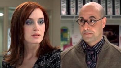 Emily Blunt Shalk Stanley Tuki con Devil Wairs Palaya 2 No sugiera trabajar para una razón sonriente (y verdadera) en películas como 2