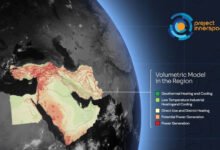 Geomap Medio Oriente enfatiza el potencial de calor del mundo para el enfriamiento y el almacenamiento en la región de la Bahía.