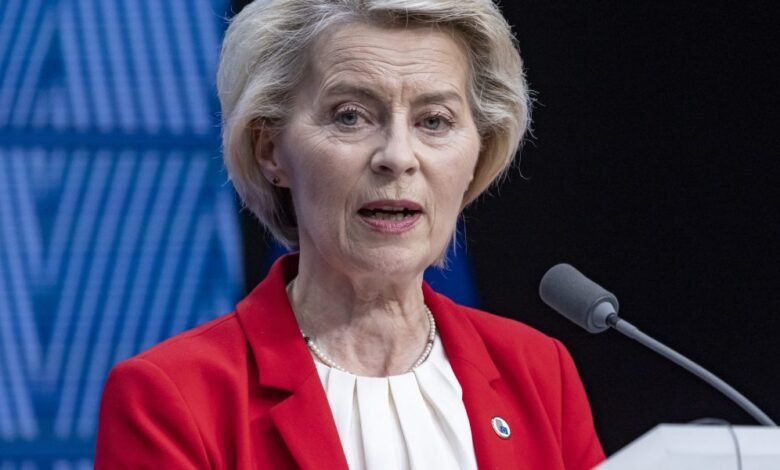 Rusia sospechosa de navegar por la navegación sobre el plan que lleva al presidente de la CE Ursula von der Leyen Rusia sospechosa de navegar por la navegación sobre el plan que lleva al presidente de la CE Ursula von der Leyen