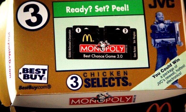 McDonald’s trajo el monopolio por primera vez desde que el germen ‘McMilons’ ganó los US $ 24 millones.