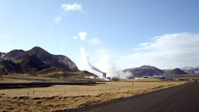 Orkuveitan comenzó la preparación para las encuestas, la perforación de calor bajo el mundo en Ölfus, Islandia.