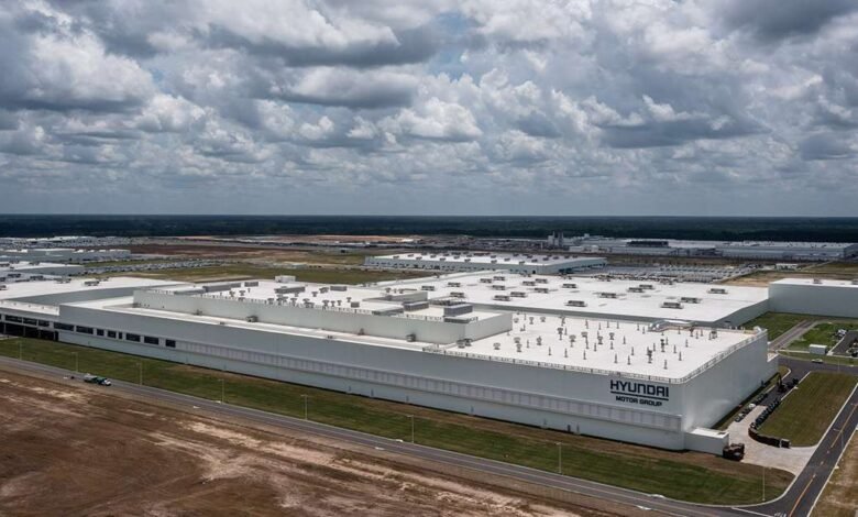 Hyundai dice que la planta de la batería se retrasó después de la redada de inmigración