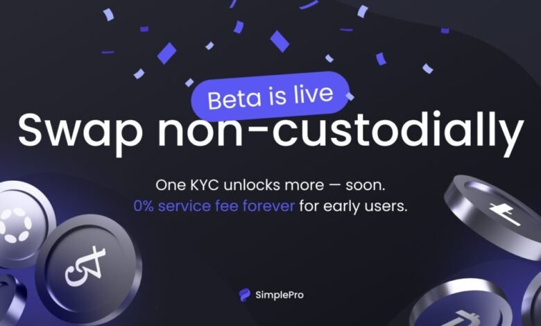 SimplePro.io invita a los usuarios a unirse a la beta de la plataforma de intercambio de cifrado sin custodia que enfatiza el fácil KYC para acceder a fuentes de liquidez SimplePro.io invita a los usuarios a unirse a la beta de la plataforma de intercambio de cifrado sin custodia que enfatiza el fácil KYC para acceder a fuentes de liquidez