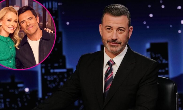Kelly Ripa y Mark Consuelos analizan el retorno del programa de Jimmy Kimel