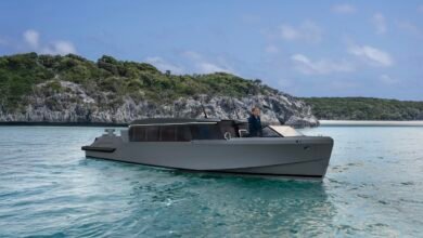 El barco de licitación se inspiró en la nueva definición del complejo de la superficie turística.