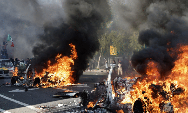 La violencia de la izquierda es tan alta como 30 años.