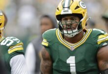 Jerry Jones de Cowboys fue Packers por los fanáticos de los Micah Parsons Murals en la foto