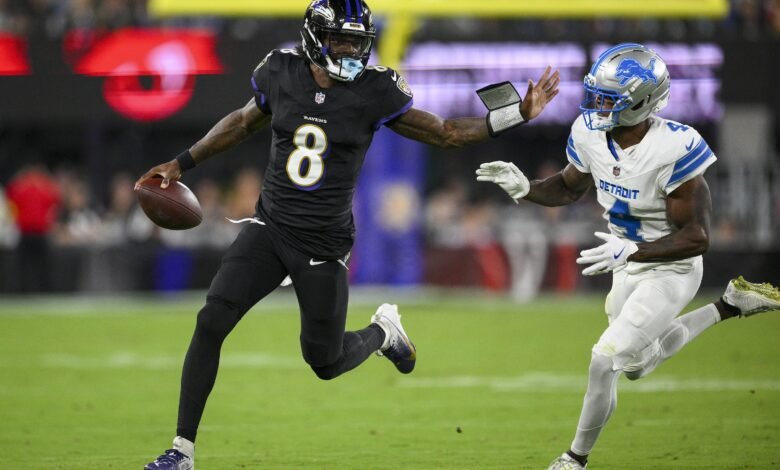 Lamar Jackson, Derrick Henry fue criticado por los fanáticos de la NFL en la pérdida de Ravens antes de Goff, Lions