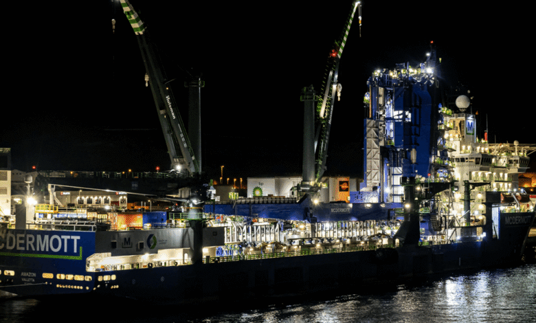 Bloque de bolsas McDermott H, proyecto de expansión costera de Malasia