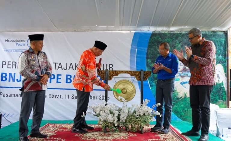 Medco comienza a explorar perforación en el sitio geotérmico de Bonjol en Indonesia