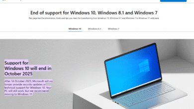 Windows 10 EOL vs Windows 7 EOL: Seguimiento de patrones de migración de usuarios a medida que un sistema operativo se desvanece y otro aumenta