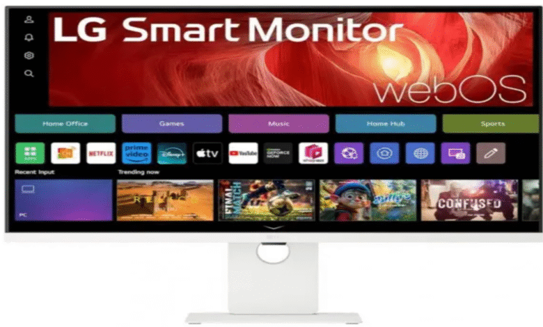 La nueva pantalla 4K de 37 pulgadas de LG reclama poder de productividad, pero se siente sospechosamente como otro televisor inteligente de gran tamaño con webos adentro