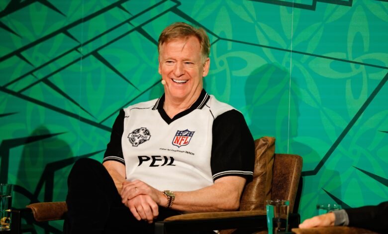 Roger Goodll dijo que la NFL se “es serio sobre ser un deporte de clase mundial” que habla sobre el plan de horario.