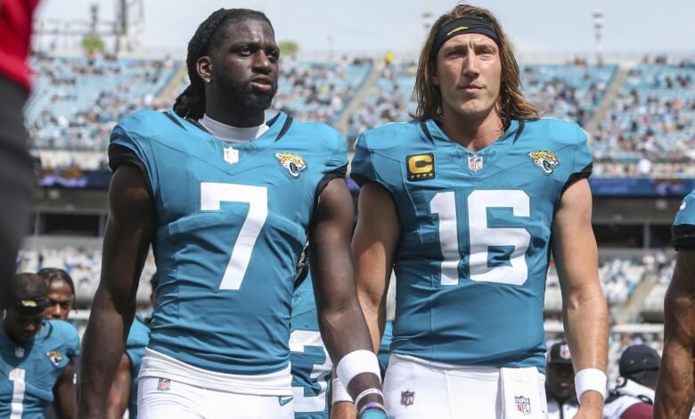 Trevor Lawrence ‘no preocupado’ por Brian Thomas Jr. entre el lento comienzo de Jaguars WR Trevor Lawrence ‘no preocupado’ por Brian Thomas Jr. entre el lento comienzo de Jaguars WR