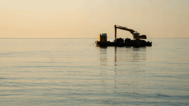 Perenco UK comenzó la demolición del Mar del Sur del Norte.