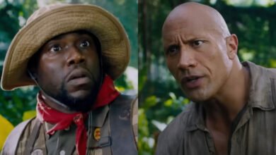 The Rock es absolutamente el co-actor de Bhuna Jumanji Kevin Hart cuando habla de trabajar con Emily Blunt