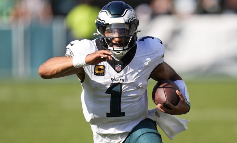 Jalen Hurs dijo que “no existe la suerte” después de que Eagles “ganó en comparación con los Rams.