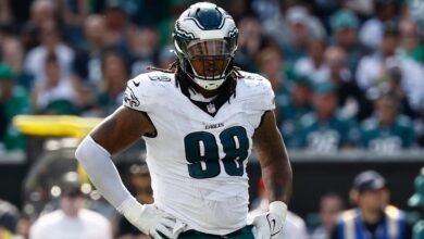 Jalen Carter ‘Eagles’ fue ajustado para ser castigado después del bloque FG para ganarse a los Rams.