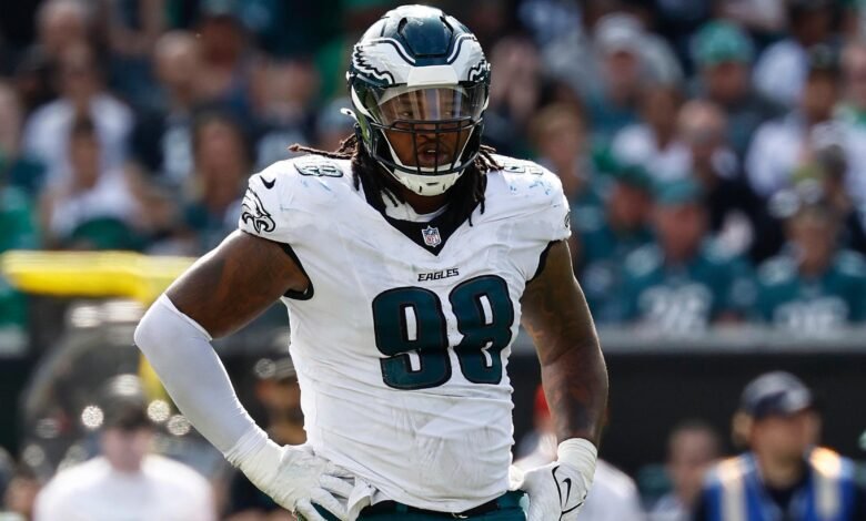 Jalen Carter ‘Eagles’ fue ajustado para ser castigado después del bloque FG para ganarse a los Rams.