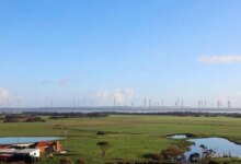 El ministro y los desarrolladores entran en conflicto con la línea de tiempo para el Proyecto de viento de Robbins Island que participó en el concurso.