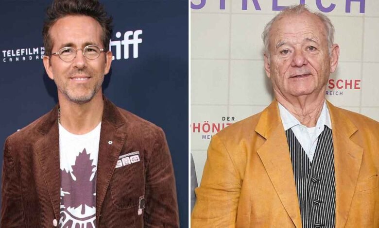 Ryan Renolds usó al hijo para obtener Bill Murray para el cine