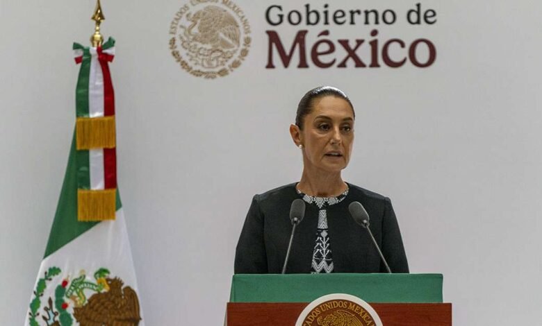 Sheinbaum tiene como objetivo calmar las tensiones de China después de la reacción de la tarifa