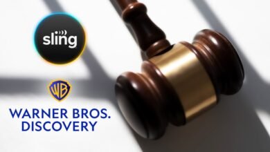 Warner es el segundo mayor de medios para el traje de Sling TV para pase a corto plazo