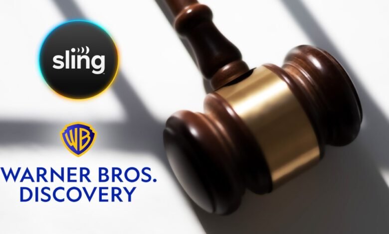 Warner es el segundo mayor de medios para el traje de Sling TV para pase a corto plazo Warner es el segundo mayor de medios para el traje de Sling TV para pase a corto plazo