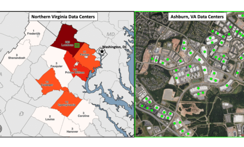 Sweet Virginia – Desarrolladores de centros de información que viajan a Virginia por una red de fibra óptica de baja potencia