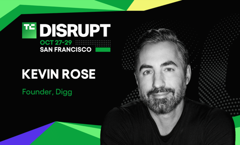 Kevin Rose en Digg, Reinvention e Startup Investing