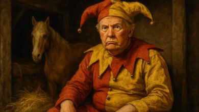 El rey Trump entró en el universo mientras la energía limpia estaba en las alas.