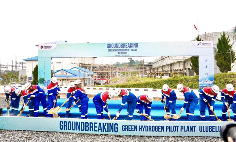 Pertamina comienza la construcción de la planta piloto de hidrógeno verde en el sitio geotérmico de Ulubelu, Indonesia Pertamina comienza la construcción de la planta piloto de hidrógeno verde en el sitio geotérmico de Ulubelu, Indonesia