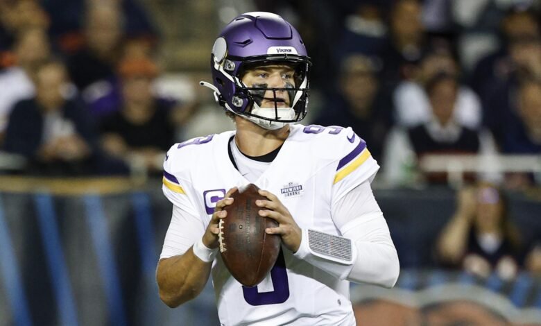 JJ McCarthy de Vikings, la prometida Katya Kuropas anunció el nacimiento de su hijo Roma en la foto JJ McCarthy de Vikings, la prometida Katya Kuropas anunció el nacimiento de su hijo Roma en la foto