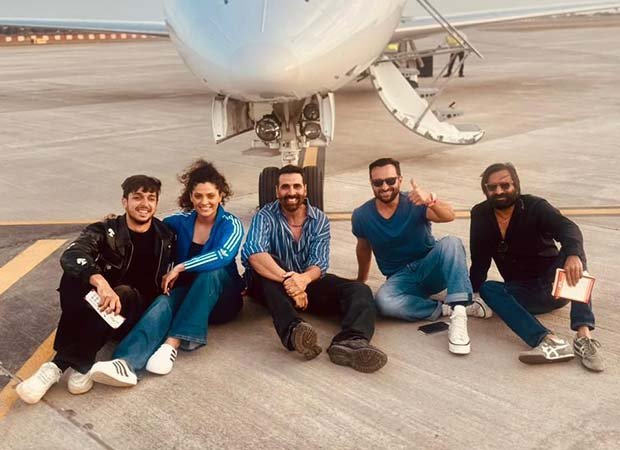 Akshay Kumar y Saif Ali Khan Priyadarshan envuelve el horario al aire libre: Bollywood News