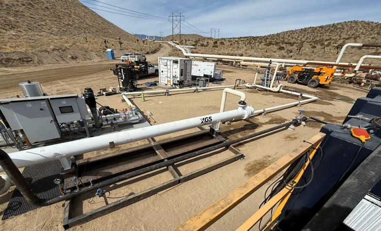 XGS Energy se completa durante 3.000 horas de la tecnología de calor de calor en COSO, California.
